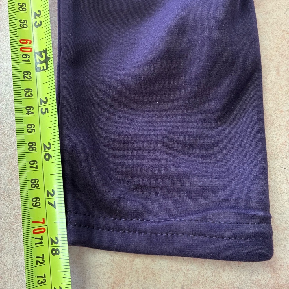 NWT Just Cozy Navy Faux Fur Lined Leggings - Picture 13 of 14